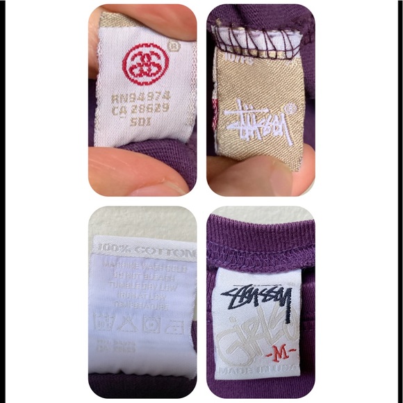 3 Pc Bundle Lot: Stussy Tees🗽🌎💀⬆️👑❤️🌿 - Picture 4 of 10
